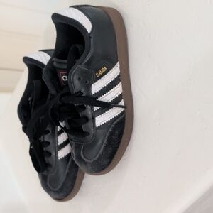 adidas Kids Black and White Sneakers